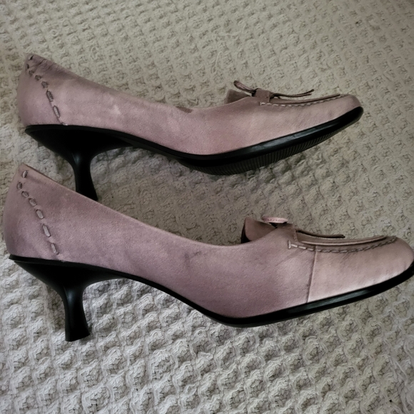 Spring Pink Chunky Heels - Picture 5 of 12